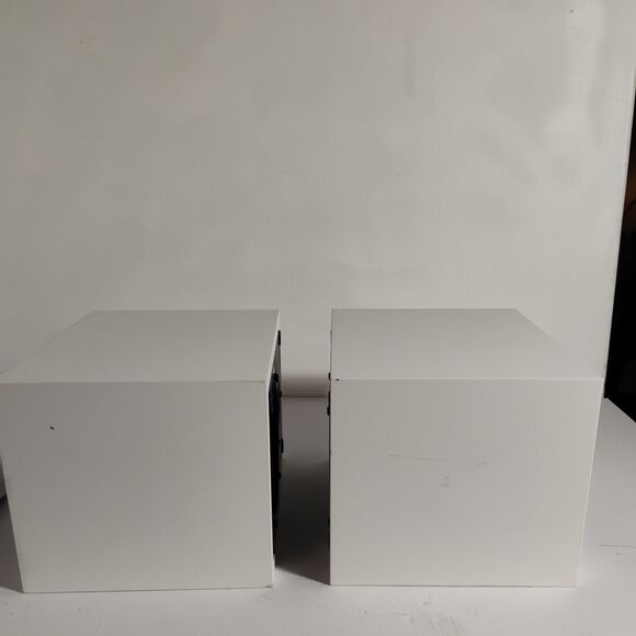 Pair Rare White Velodyne CHT-14WV Bookshelf Satellite Speakers 2002 - Picture 12 of 16